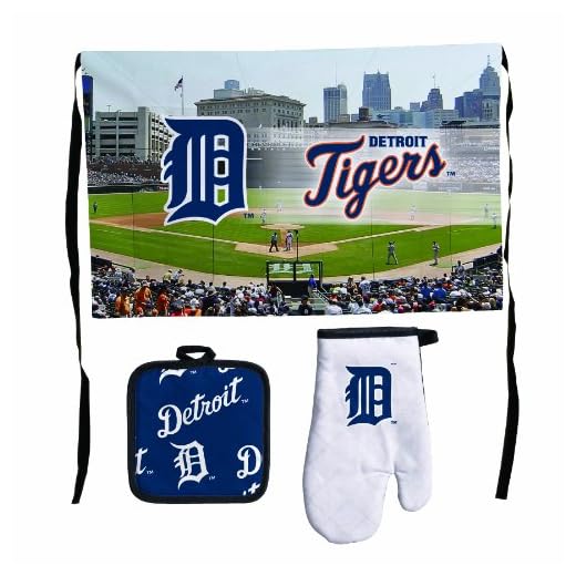MLB Detroit Tigers Premium Barbeque Tailgate Set