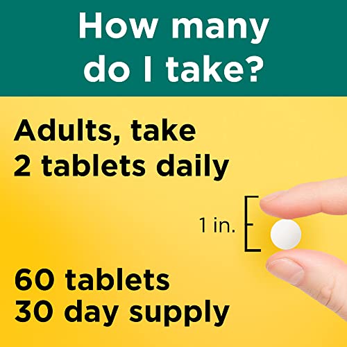 Nature Made Acidophilus Probiotics, Dietary Supplement For Digestive Health Support, 60 Tablets, 30 Day Supply #TOP3