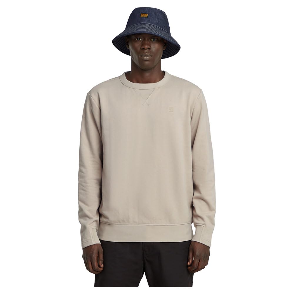 G-Star Men's Nifous Sweater, Beige (dk brick D25121-D566-1214), XL