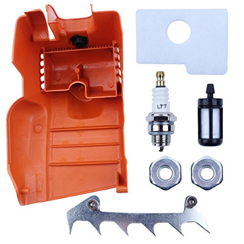 Haishine Top Engine Shroud Cylinder Air Filter Cover for STIHL 018 MS180 MS 170 180 Chainsaw Replacement Spare Parts