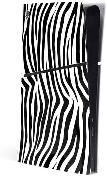 Skinit Decal Gaming Skin Compatible with PS5 Slim Digital Edition Console - Leopard Print Design