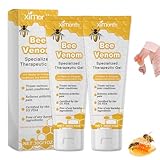 2PCS Crema Veneno de Abeja, Crema para el dolor de Veneno de Abeja para Aliviar el Dolor en las Articulaciones, Textura de rápida absorción, Gel de Veneno de Abeja Para Espalda, Rodillas