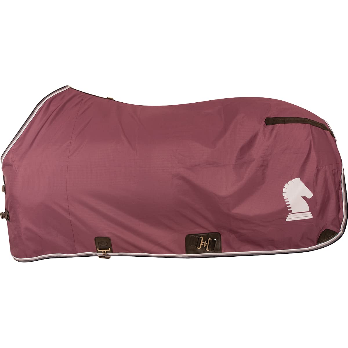 Drap d'écurie Classic Equine gingembre taille XS avec ouverture devant