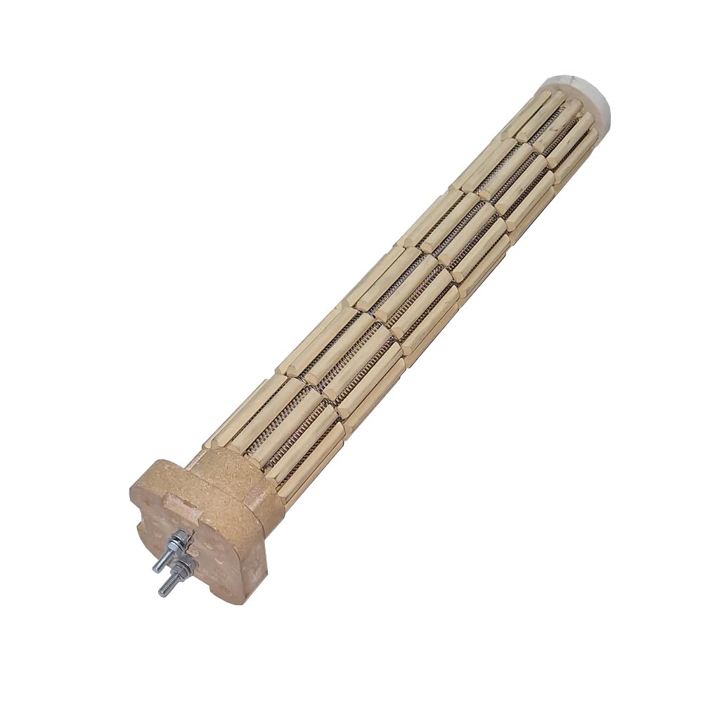 Resistencia ceramica termo electrico 1800W - 230V - Diametro 47x6 Piedras - Longitud 340mm +-5mm