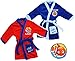 Produktbild alles-meine.de GmbH 1 Stück _ Fleece - Frottee _ Bademantel -  Disney - Findet Nemo - Fisch - BUNT  - incl. Name - 4 bis 5 Jahre / Gr. 110 - 116 - Microfleece / Microfaser - fü..