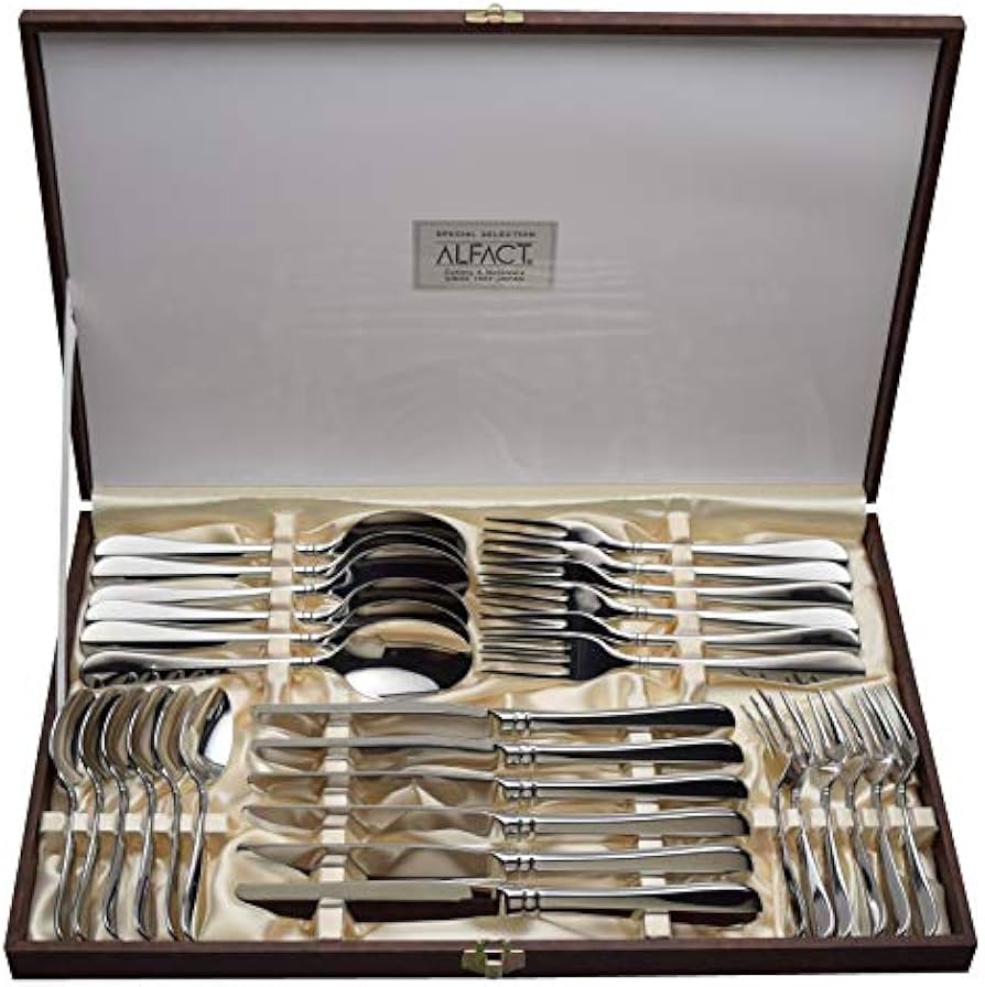 Amazon | ALFACT ブルーム ディナーセット 30pc 【6客用】 カトラリー