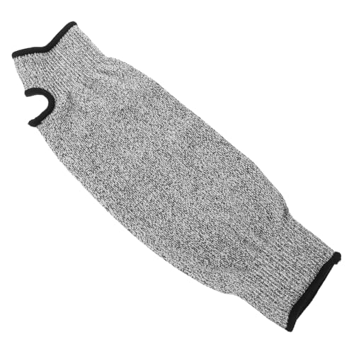 Homoyoyo Resistente Al Corte Mangas Anti Corte Manga Del Codo Guantes Sin Dedos Abrazadera Guardia Protector De Brazo Polaina Para El Cuello Quemar Mangas Para Brazos Protectores Grey