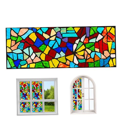 Vinilo para ventana mate 40x100cm PVC removible protector UV miniatura 5
