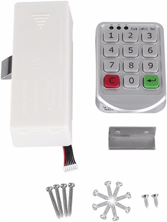 LuxtechCode Lock Digital Locker Electronic Input and Output Access Control Door Lock Cabinet Lock Cupboard and Office Safety