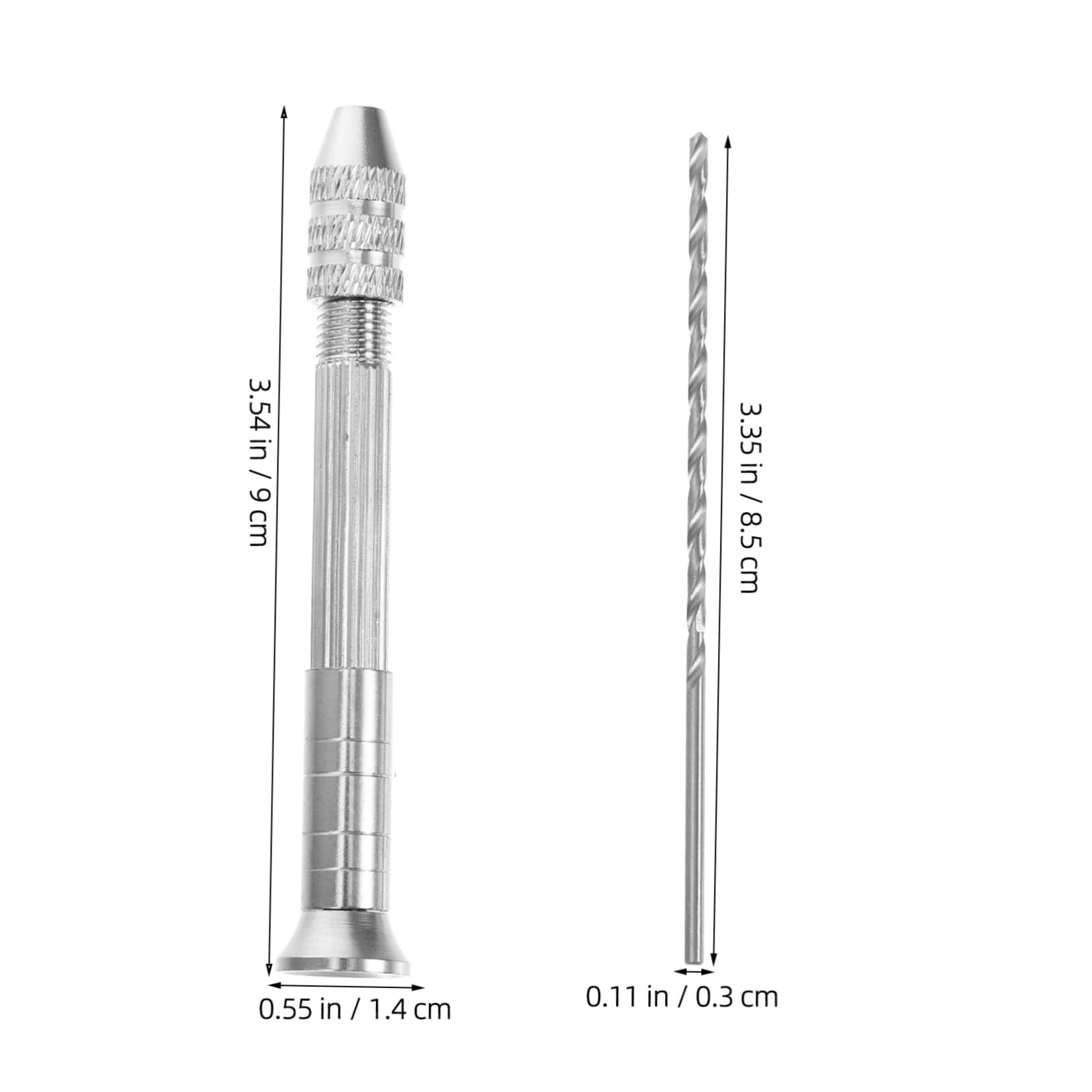 KOCKSHION DIY Tool Kit Hand Drill Twist Drill Bit Set for Candle Making Model Hole Puncher