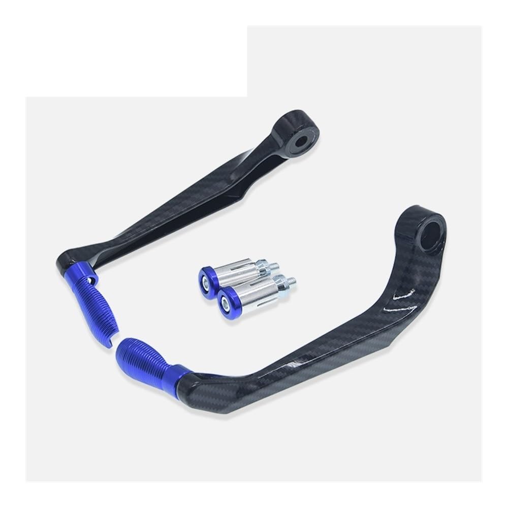 Fhngud Carbon-Blue Motorcycle Handlebar Hand Guard Levers Motorcycle Handguard Universal 22Mm Handlebar Hand Protector For For Bandit Gsr750 Gsr600 For For Trident 660
