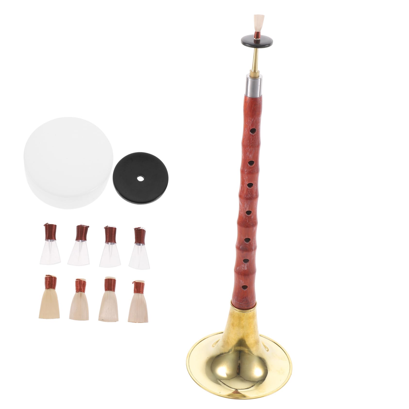 Mikinona 1Satz Beginner C Tonart Suona aus Rosenholz Ethnisches Blasinstrument für Anfänger Traditionelles Chinesisches Musikinstrument für Folk Musik und Kulturelle Darbietungen