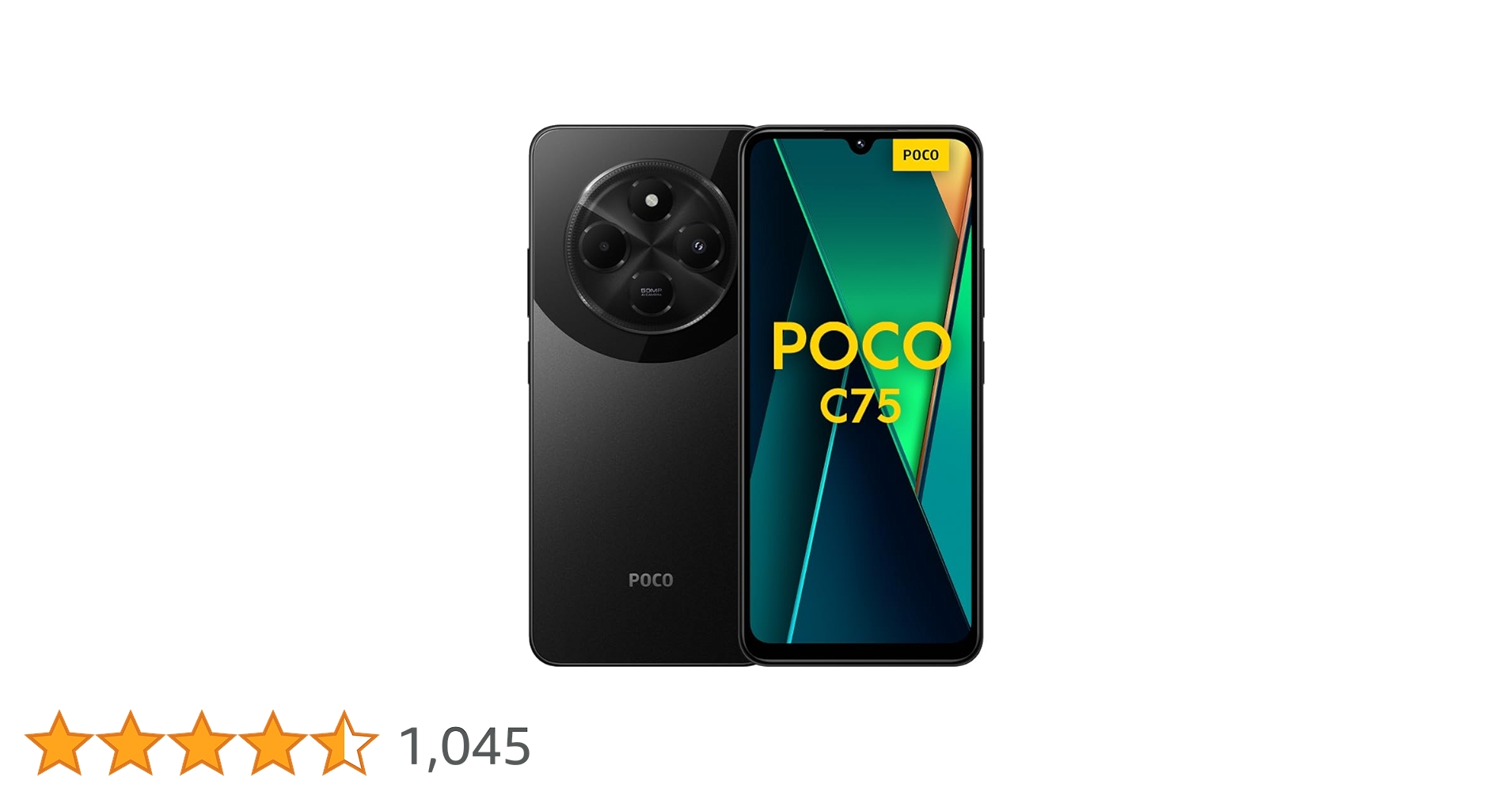 POCO C75 Gold 6GB+128GB simフリー Poco C75, 6GB/128GB, Gold (MZB0I41EU)