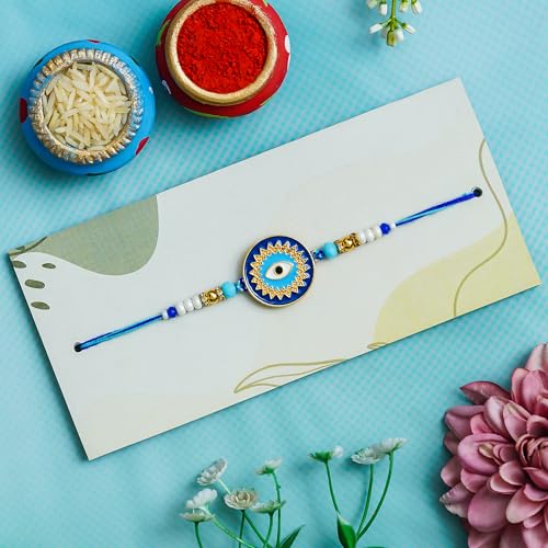 Image of Rakhi For Brother,2 Rakhi With Printed Sipper and Keychain Combo Set | 600 Ml Sipper with Keychain I Tilak Set and Greeting Card | Best Rakhi Gift For Brother