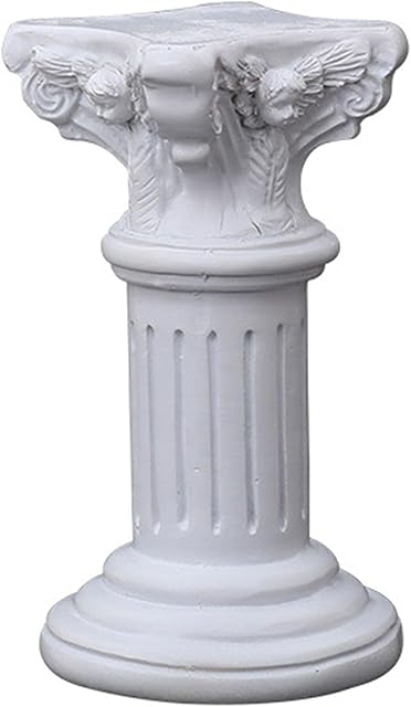 Cipliko Roman Pillar Resin Statue Greek Column Statue Pedestal Stand Figurine Sculpture Wedding Table Decoration Home Garden Decoration