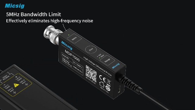 Image of Micsig High Voltage Differential Probe MDP /DP Series oscilloscopes Probe MDP1500(DP10013) /MDP700(DP10007) /MDP3000 /DP7000(DP20003) /MDP701 /MDP1501 /MDP3001 /MDP702 /MDP1502 /MDP3002-MDP700(Same as DP10007)