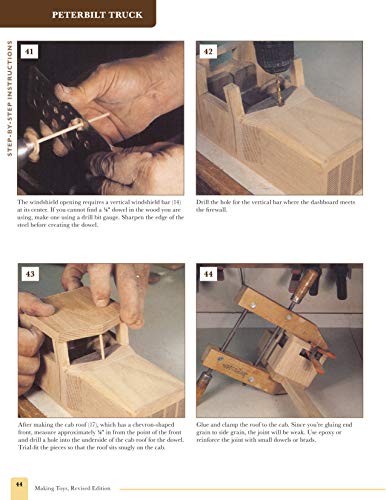 Making Toys, Revised Edition: Heirloom Cars and Trucks in Wood (Fox Chapel Publishing) Complete Guide with a Step-by-Step Peterbilt Project and Detailed Plans for a Ford Model A, 1932 Buick, and More - Image 4