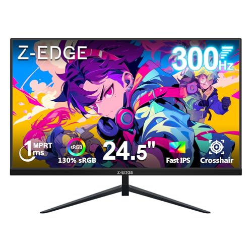 Z-Edge UG25S [24.5インチ Black]