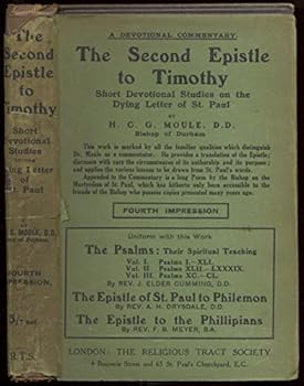Hardcover The Second Epistle to Timothy Book