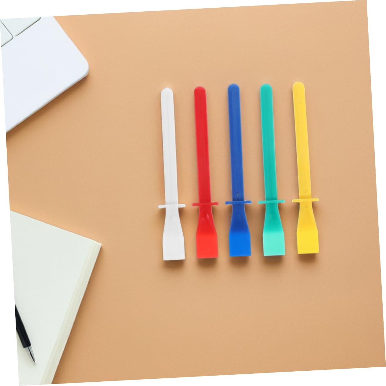 TEHAUX 250 Pezzi Kit Applicatori Colla Spatole per e Progetti Creativi Strumenti per Applicazione Colla e Raschiatura per da Te e Modellismo