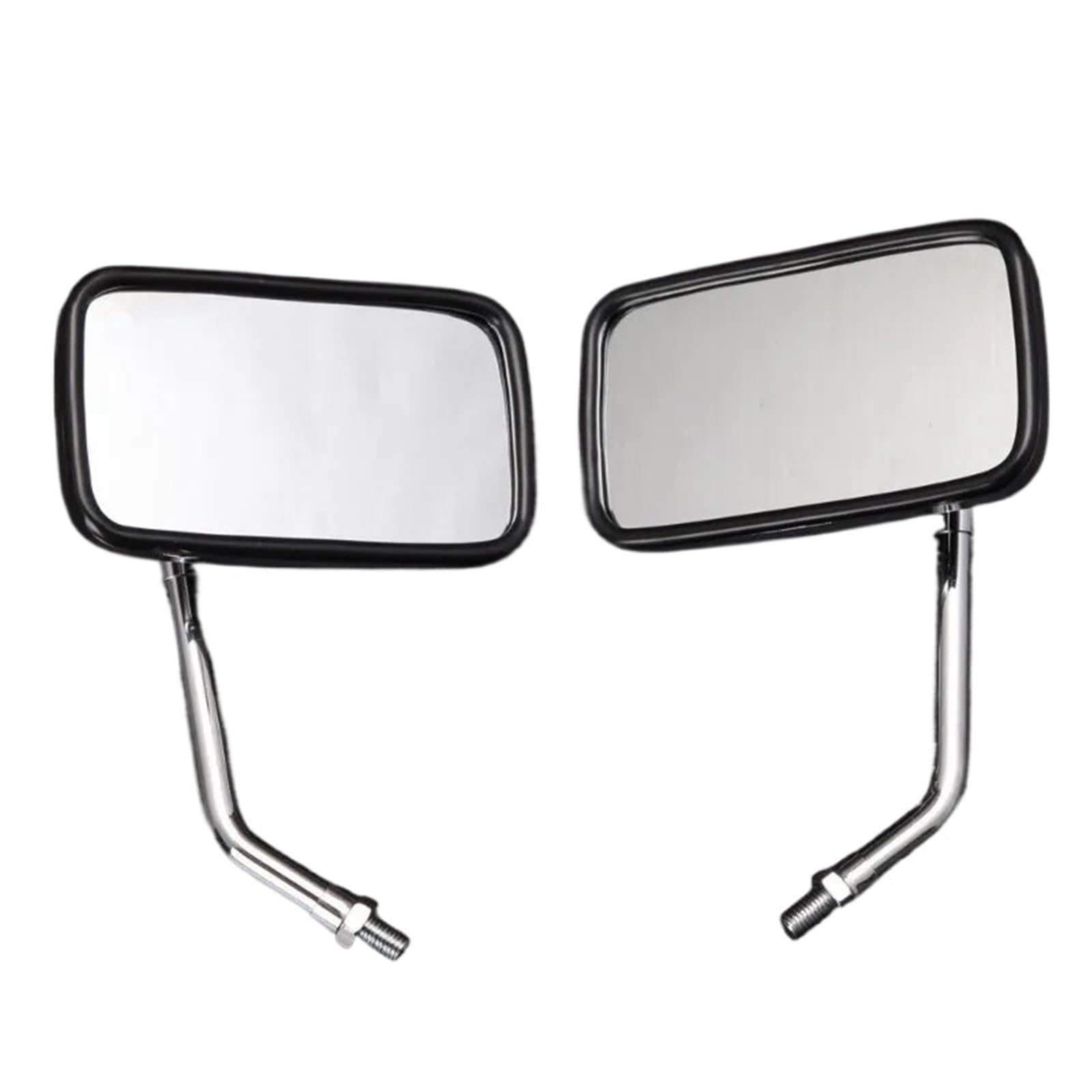 Retrovisores de manillar rectangulares custom para moto Honda Shadow VT y Magna 750