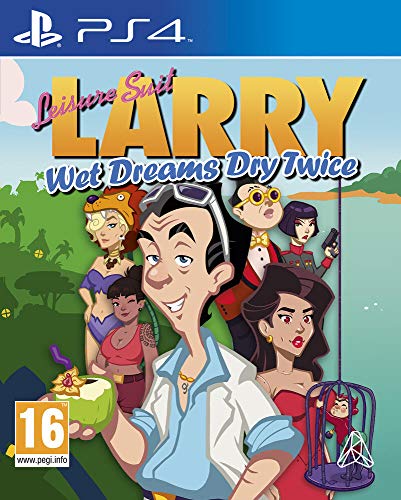 Leisure Suit Larry Wet Dreams Dry Twice PS4 jeu vidéo aventure humour adulte