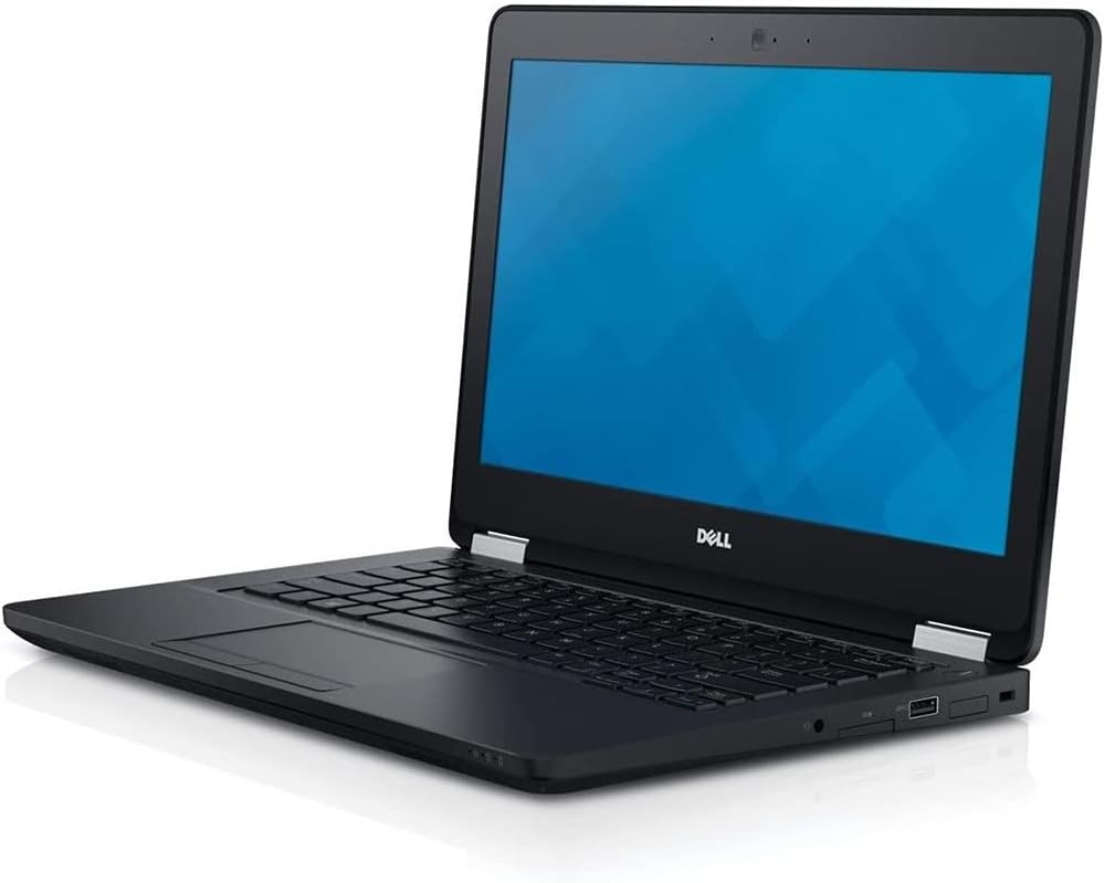 Dell Latitude E5270 Intel Core i7-6600U X2 2.6GHz 8GB 256GB SSD 12.5", Black (Renewed)