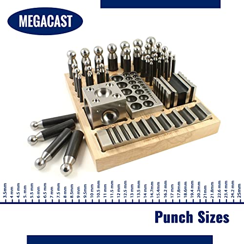 Herramientas de joyería para dar forma al metal: set de 41 piezas 6