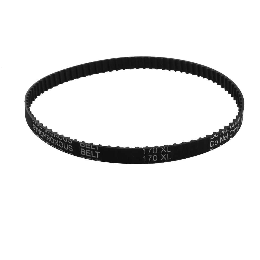 Uxcell Black Sourcingmap Xl-170 17-Inch 9.5Mm Width Rubber Synchronous Timing Belt