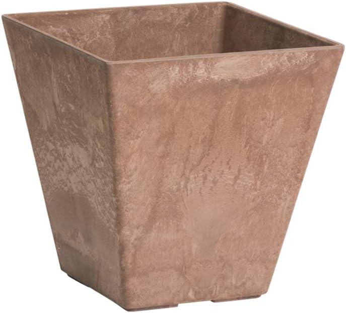 Artstone 35169 Ella Square Planter, Rust