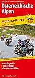 Österreichische Alpen: Motorradkarte mit Ausflugszielen, Einkehr- & Freizeittipps und Tourenvorschlägen, wetterfest, reissfest, abwischbar, GPS-genau. 1:250000 (Motorradkarte / MK)