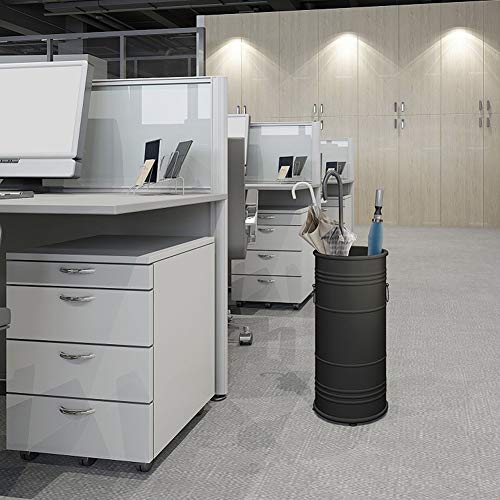 Suporte de guarda-chuva de metal para guarda-chuva, porta-baldes para armazenamento de bastões de ca