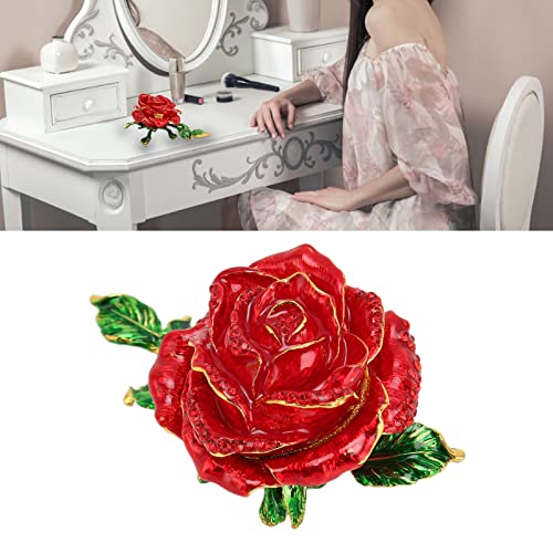 Boîte à bijoux rose sur votre coiffeuse pour ranger vos bagues