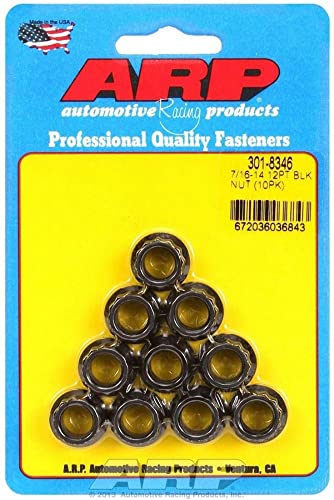 Image of ARP 301-8346 7 /16 inch-14 12-Point Nut - 10 Piece