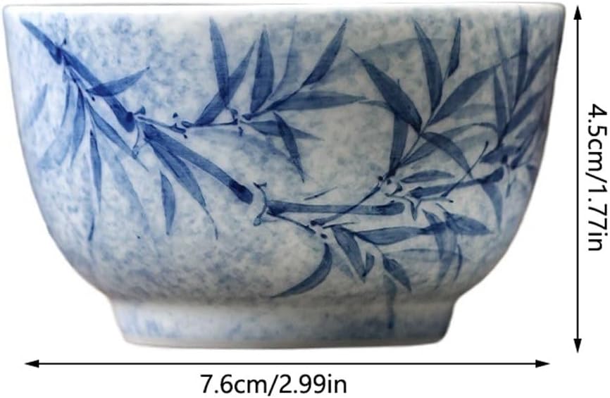 GSOUL Kungfu Tea cup Study Tea Table Cup Hand-painted Ceramic Host Personal Drinking Home Kung Fu Set Single Teacup Small Tea Cups