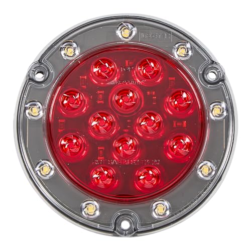 Lámpara LED roja ultra delgada Maxxima M85417R para vehículos miniatura 6