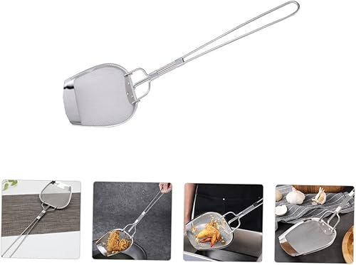 Miniatura 5 de Colador de cuchara para freír cuchara ranurada colador para servir alimentos para pasta, fideos fritas y freír