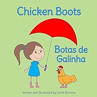 Chicken Boots: Portuguese & English Dual Text 1683040384 Book Cover