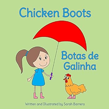 Paperback Chicken Boots: Botas de Galinha : Babl Children's Books in Portuguese and English (Portuguese Edition) [Portuguese] Book