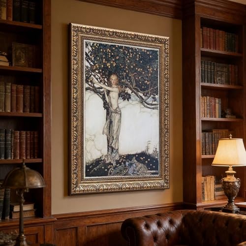 Toile Arthur Rackham Idun Freya 61x91cm pour salon - 3