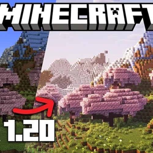 Minecraft PE 1.20 | Trails and Tales Update - Mob Sniffer, Khảo Cổ Học v&agrave; Cherry Grove copertina