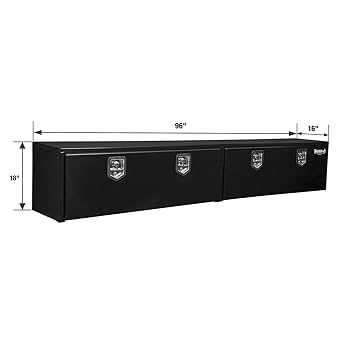 Amazon.com: Buyers Products 1703020 Black Steel Topsider