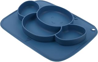 TOYANDONA 3 Pçs Infantil Silicone Utensílio Resto Grade Placa Desenhos Animados Sílica Gel Sucção Tigelas Para Placas De Sucção Do Bebê Para Crianças Utensílios De Mesa Do Agregado
