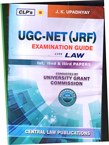 UGC-NET (JRF) EXAMINATIONS GUIDE on Law (Ist, IInd & IIIrd Papers...