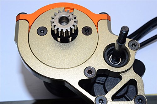 Axial Yeti, Yeti Score & Rr10 Bomber Upgrade Parts Aluminum Transmission Motor Mount - 3Pcs Set Green #TOP1