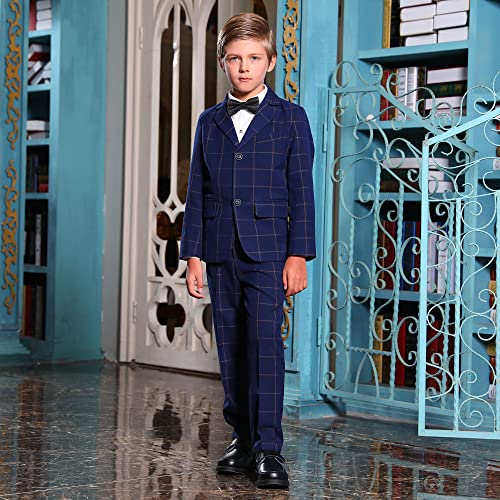 Alpheligance Kids Boys Dress Oxford Wedding Church Shoes School Uniform Dress Shoes 3 Little Kid(Loafer 615Black30) #TOP7