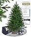 Produktbild EveXmas - Altair- 185 cm- 100% Spritzguss-Künstlicher Weihnachtsbaum-Tannenzweige aus 100% Polyethylen- auf Metallständer- Aufbewahrungstasche und Baumkorb im Lieferumfang enthalten