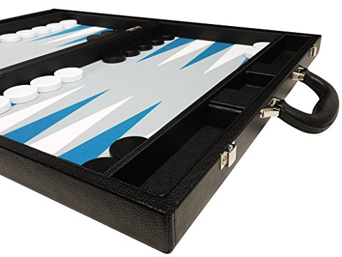 Set Premium de Backgammon 19 Pulgadas - Negro miniatura 4