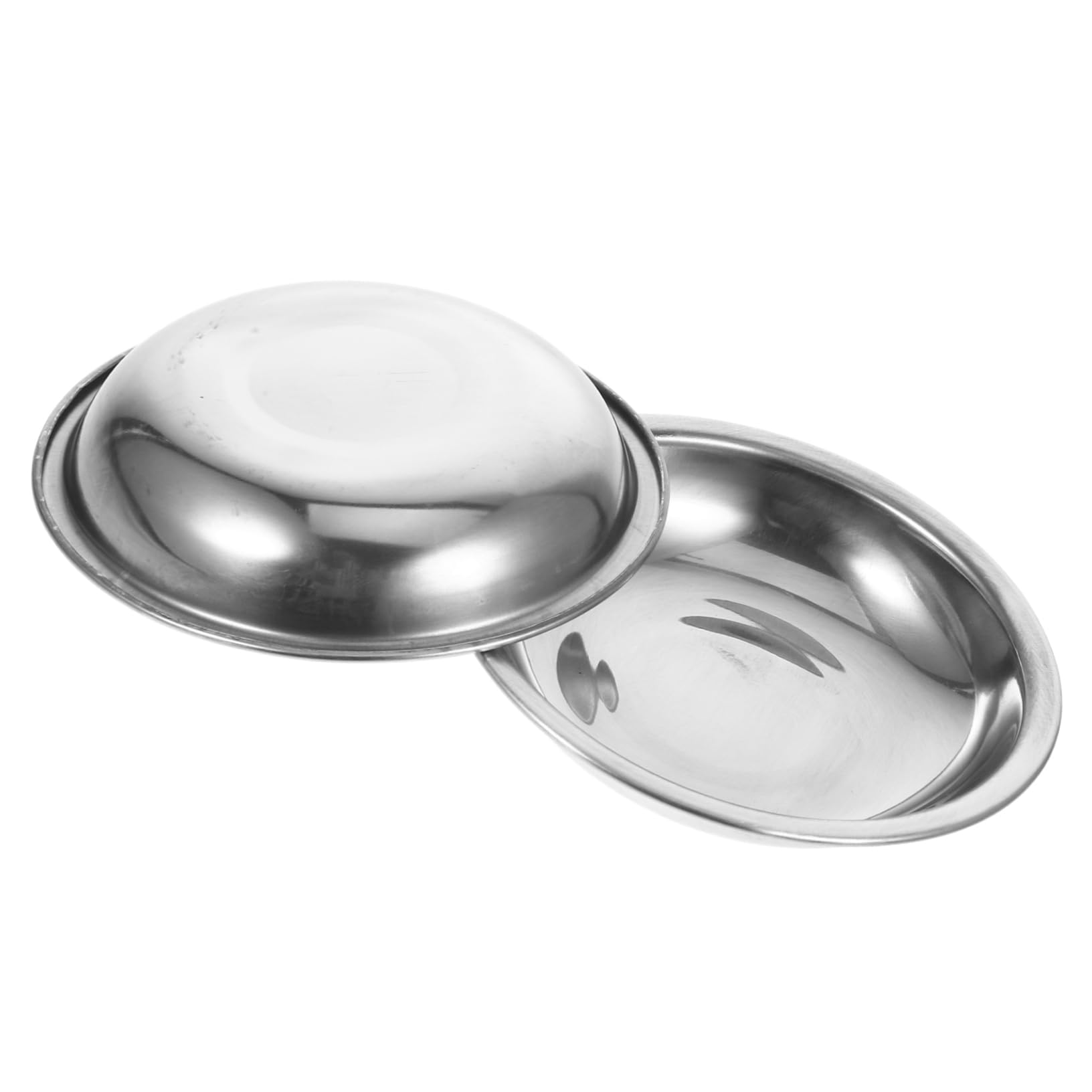 Ciieeo Electronic Scale Accessories 2pcs Stainless Steel Weighing Trays Accurate Jewelry Tiny Plates