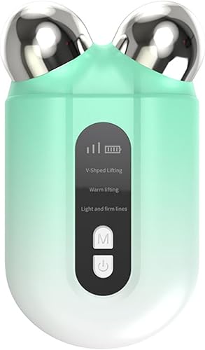 Dispositivo facial de microcorriente, elevación facial, reafirmante, herramienta de contorno facial de reducción de arrugas, rodillo facial